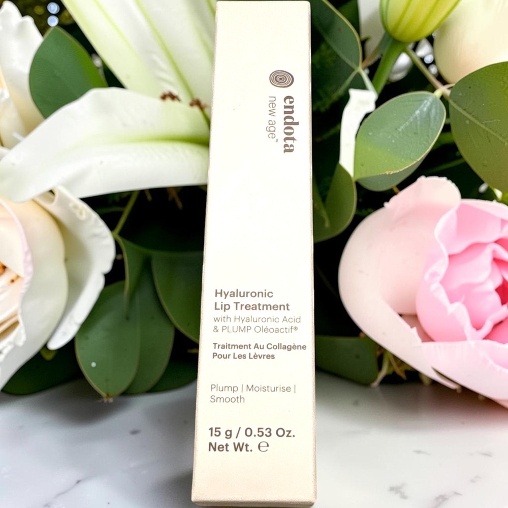 Endota new‎ age Hyaluronic Acid PLUMP Oléoactif Lip Treatment Balm 15g Plumping